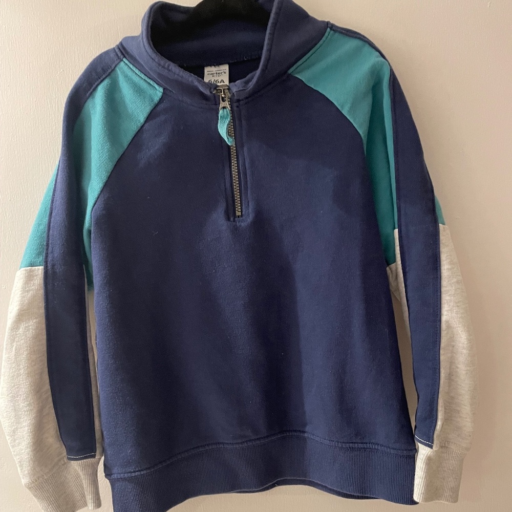 Carter’s pullover 1/2 zip sweatshirt